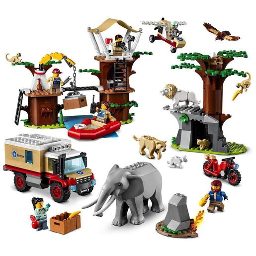 LEGO City - Resgate da Fauna Selvagem: Acampamento - 60307