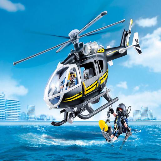 Playmobil - Helicóptero de las Fuerzas Especiales - 9363