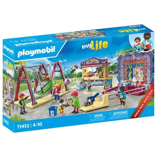 Playmobil - Brinquedo Parque de Atracções ㅤ