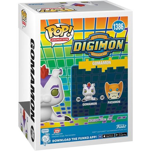 Funko - Figura de vinilo coleccionable Digimon Gomamon para fans de anime ㅤ