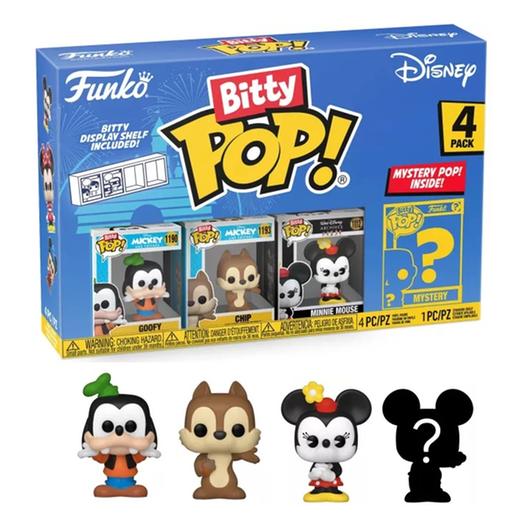 Disney - Pack 4 figuras Funko Bitty POP - Goofy