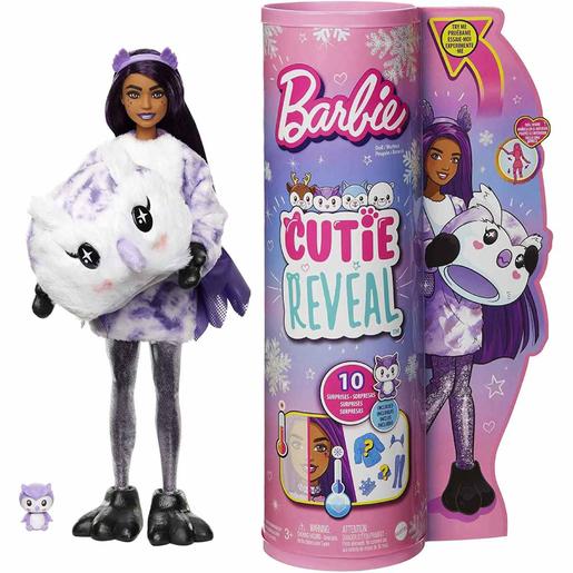 Barbie - Cutie Reveal Inverno - Boneca coruja