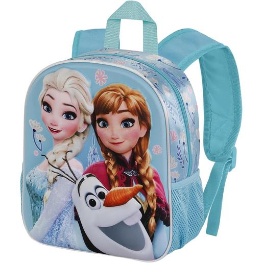 Disney - Frozen - Mochila pré-escolar 3D turquesa 8.5 L ㅤ