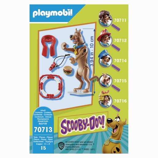 Playmobil - SCOOBY-DOO! Figura para colecionar Socorrista 70713