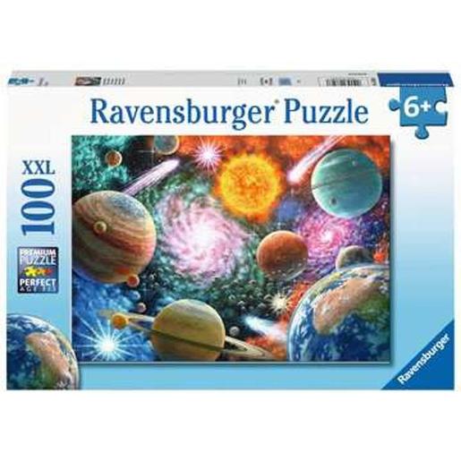 Ravensburger - Quebra-cabeça de estrelas e planetas, 100 peças XXL ㅤ