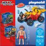 Playmobil - Quad de resgate Playmobil City Action ㅤ