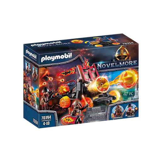 Playmobil - Catapulta de Lava dos Bandidos de Burnham - 70134