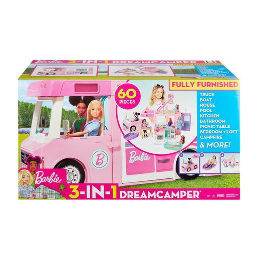 Barbie - Caravana para Acampar 3 em 1