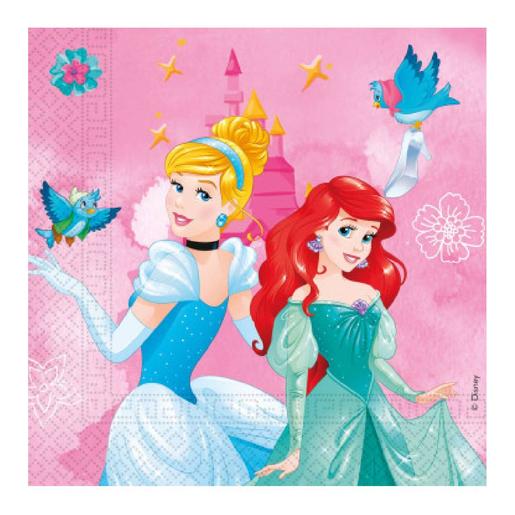 Princesas Disney - Pack de 20 guardanapos