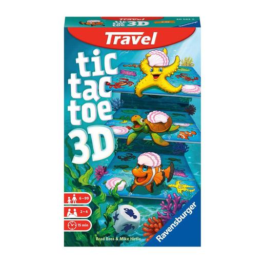 Ravensburger - Jogo de viagem Tic Tac Toe 3D ㅤ