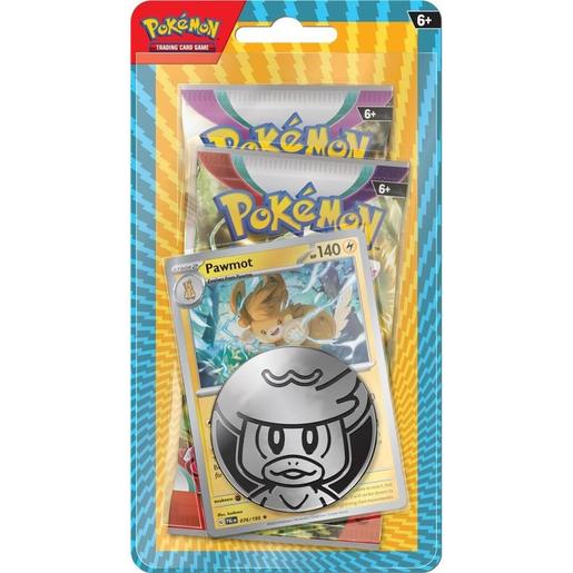 Pokémon - Blister 2 saquetas de cartas Pawmot Edição 2024 (Inglês)