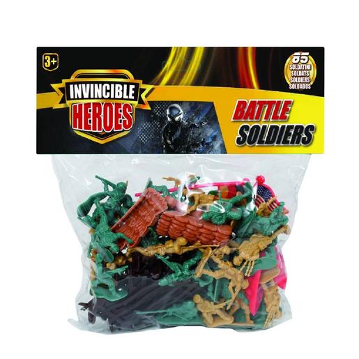 Invincible Heroes - Bolsa com soldados e acessórios