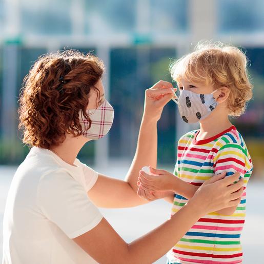 Máscara proteção infantil higiénica Cacto (3-5 anos)