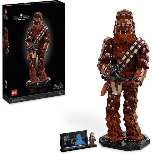 LEGO - Star Wars - Figura colecionável de Wookiee com besta, minifigura Star Wars 75371