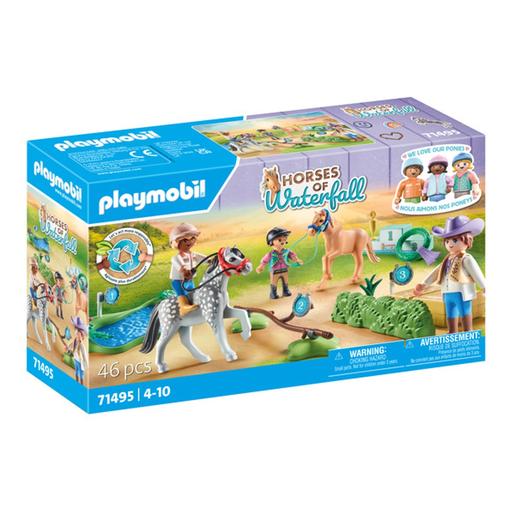 Playmobil - Brinquedo Torneio Equestre Pony ㅤ