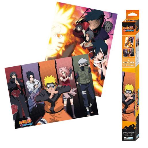 Naruto - Pack 2 posters Shippuden groups 52x38