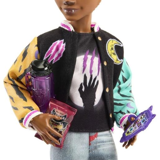 Mattel - Monster High - Muñeco articulado Monster High con accesorios de moda y mascota ㅤ