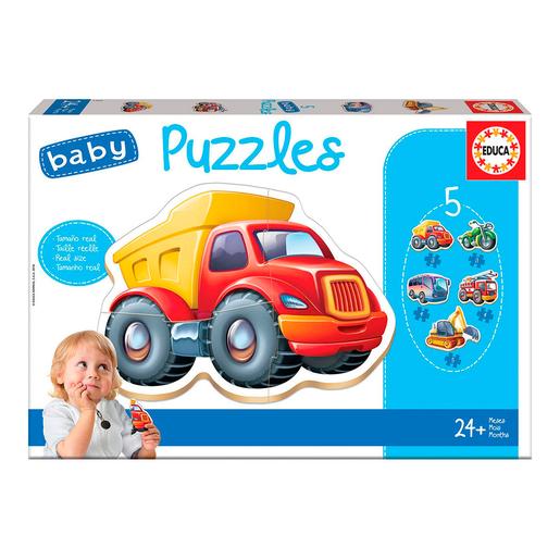 Educa Borrás - Veículos - Baby Puzzle