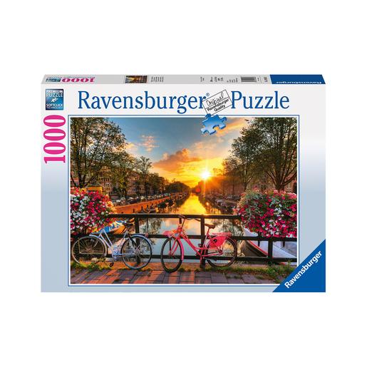 Ravensburger - Puzzle 1000 Peças Bicicletas Amsterdão