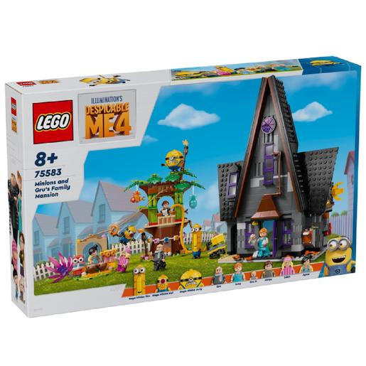 LEGO Despicable Me - Minions e Mansão Familiar do Gru - 75583