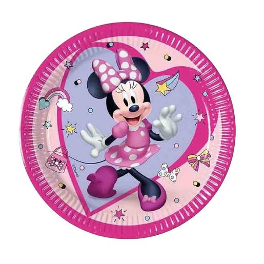 Disney - Minnie Mouse - Pack 8 pratos de papel