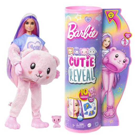 Barbie - Cutie Reveal Camisolas Cozy Ursinho