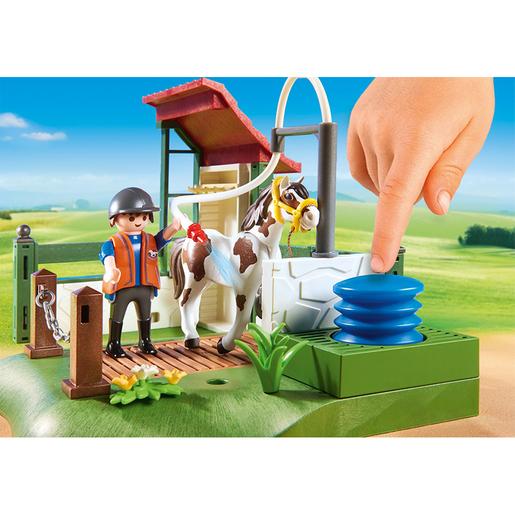 Playmobil - Set de Limpeza para Cavalos - 6929