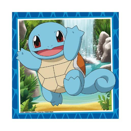 Ravensburger - Pokémon - Pack 3 puzzles 49 piezas