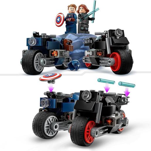LEGO Super-heróis - Motos da Viúva Negra e do Capitão América - 76260
