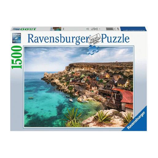 Ravensburger - Aldeia Popeye, Malta - Puzzle 1500 peças