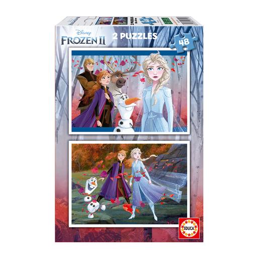 Educa Borrás - Frozen - Pack Puzzles 2x48 Peças Frozen 2