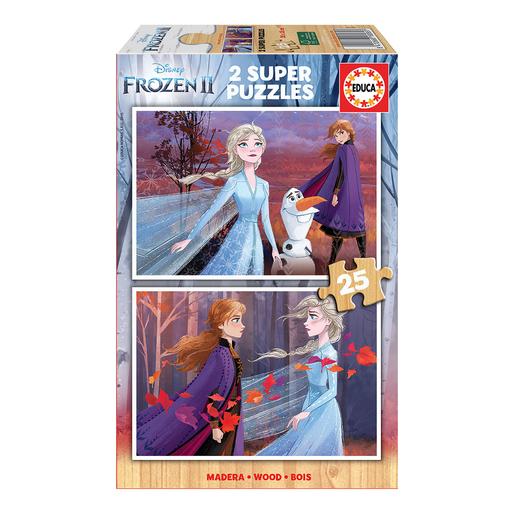 Educa Borrás - Frozen - Pack Puzzles 2x25 Peças Frozen 2