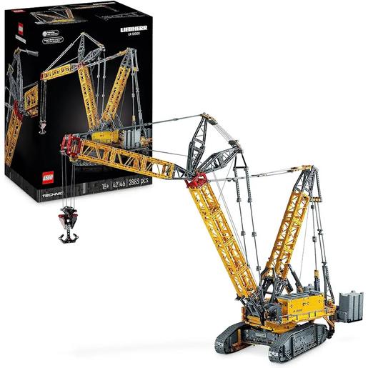 LEGO - Conjunto de guindaste com lagarta Technic, sistema de guincho e braço extensível
 934590