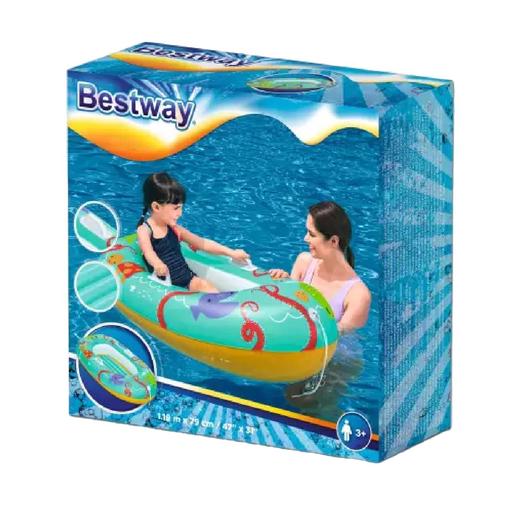 BestWay - Barco insuflável de animais marinhos