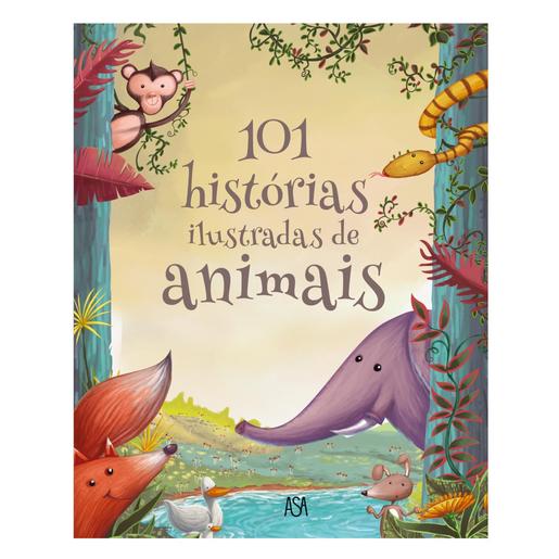 101 Histórias ilustradas de animais - Livro