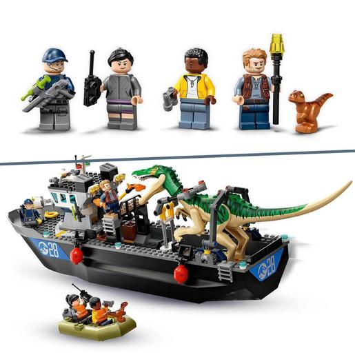 LEGO Jurassic World - Fuga do Barco do Dinossauro Baryonyx - 76942