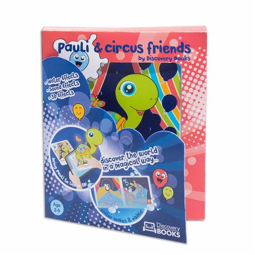 Livro interativo Pauli e os seus amigos do circo