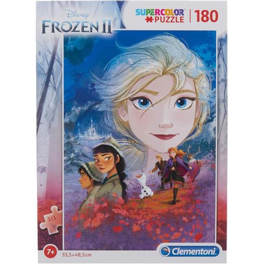 Clementoni - Frozen - Puzzle infantil de 180 peças de desenhos animados ㅤ