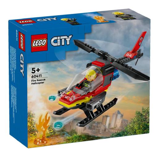 LEGO City - Helicóptero de resgate dos bombeiros - 60411