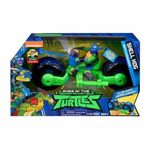 Tortugas Ninja - Vehículo Shell Hog con Figura