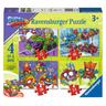 Ravensburger - SuperZings - Puzzle 4 em 1