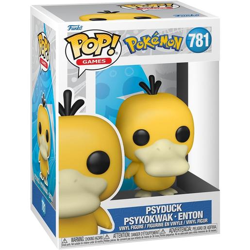 Funko - Pokemon - Figura de vinil coleccionável Pokemon - Psyduck para fãs de videogames ㅤ
