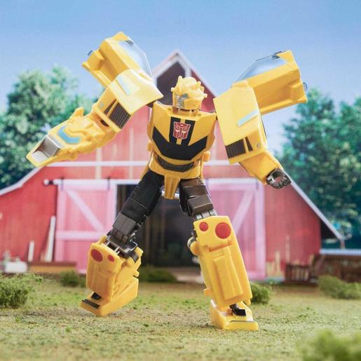 Hasbro - Transformers - Figura Transformers Earthspark Deluxe de 12,5 cm ㅤ