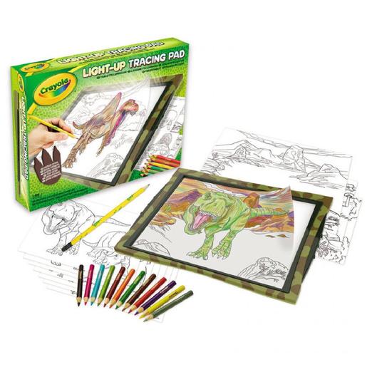 Crayola - Quadro luminoso maxi dinossauros