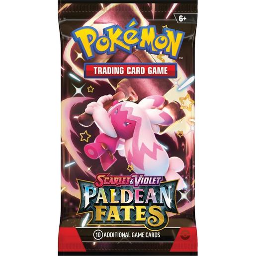 Pokémon - Pack de 6 saquetas Scarlet & Violet Paldean Fates (Inglês)