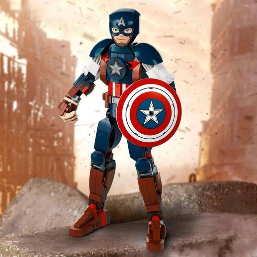 LEGO Super-heróis - Figura de construção Capitão América - 76258