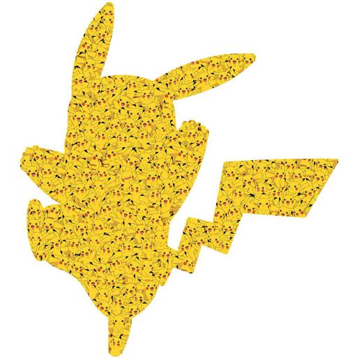 Ravensburger - Ravensburger Puzzle Pikachu Shaped de 727 Peças para Adultos ㅤ