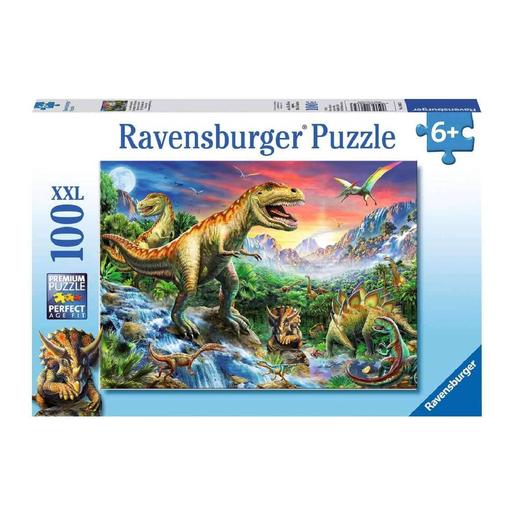 Ravensburger - A era dos dinossauros - Puzzle 100 peças XXL
