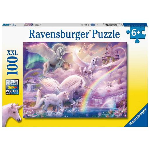 Ravensburger - Puzzle 100 peças XXL unicórnios pégaso