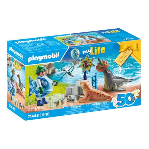Playmobil - Brinquedo Festa dos Animais Marinhos ㅤ
